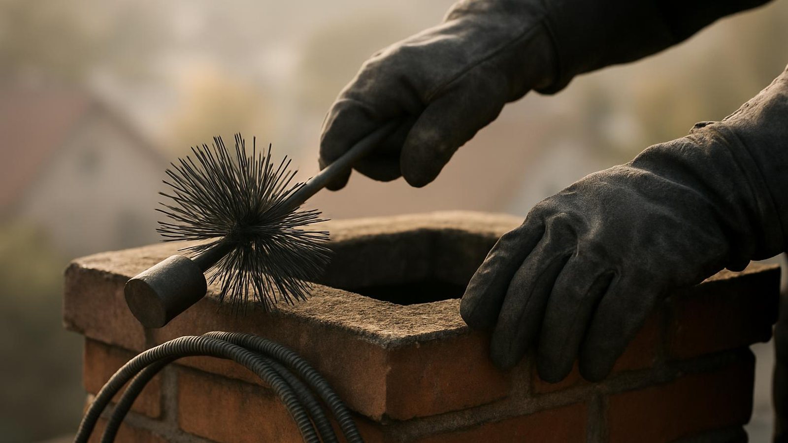 Practical chimney sweep & inspection in Roswell
